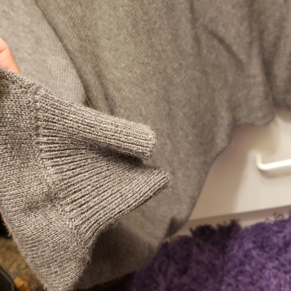 Garage grey poncho sweater - Picture 3 of 3